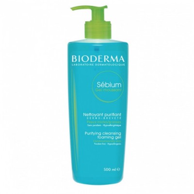 Bioderma 控油潔膚啫喱巨量裝500 ml  