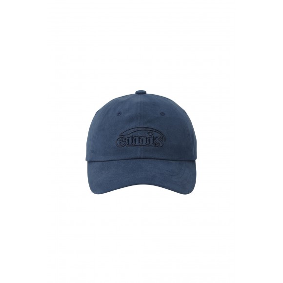 韓國 EMIS -COTTON BRUSHED BALL CAP-NAVY