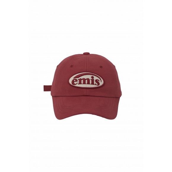 韓國 EMIS -TONE ON TONE WAPPEN BALL CAP-RED