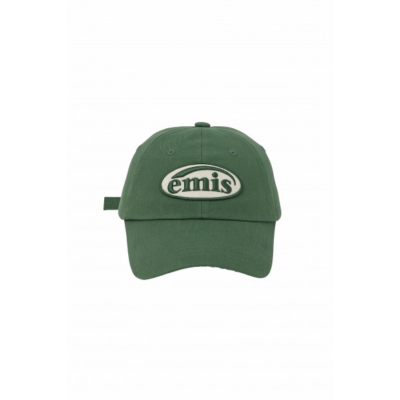 韓國 EMIS -TONE ON TONE WAPPEN BALL CAP-GREEN