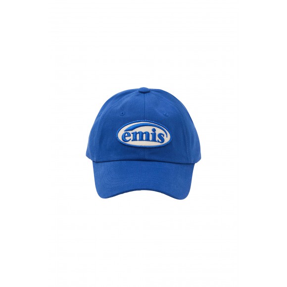 韓國 EMIS -TONE ON TONE WAPPEN BALL CAP-BLUE