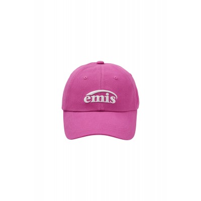 韓國 EMIS -FOOT PRINT BALL CAP-HOT PINK